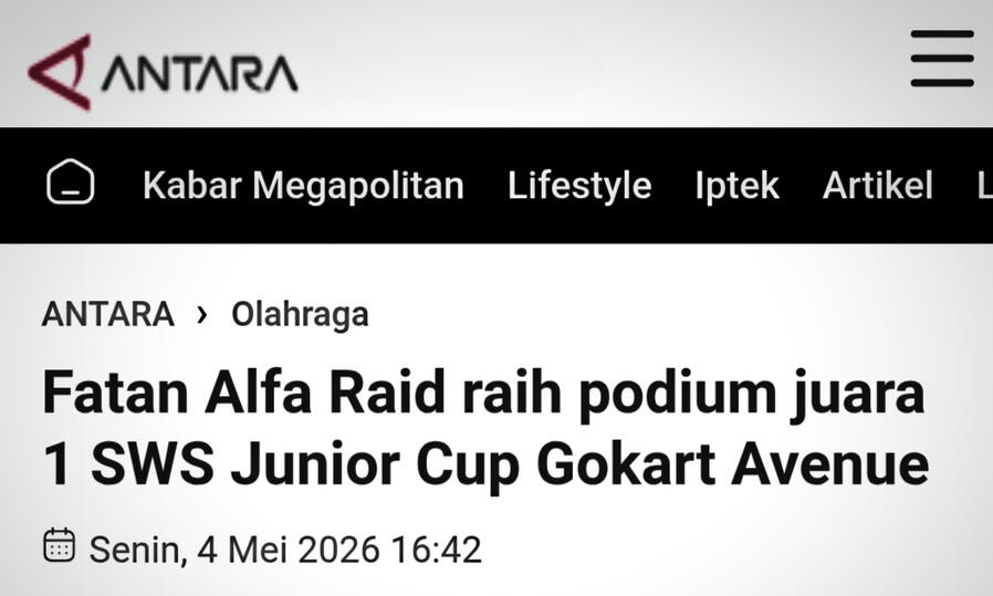 Fatan coverage in national media News coverage for Fatan achievement in racing